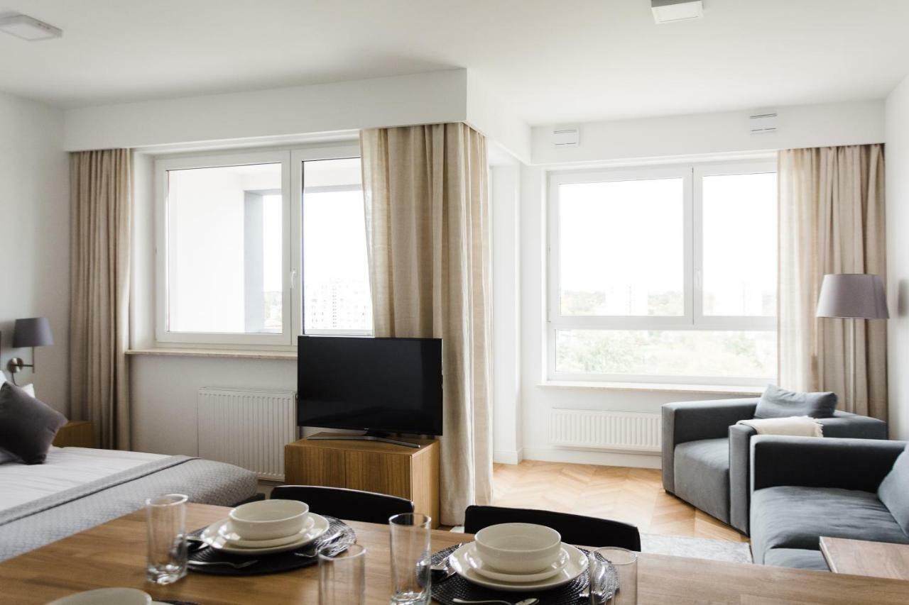 Luxlux Apartments Silver Dove Varšava Exteriér fotografie